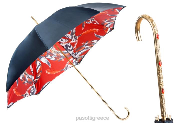 ομπρέλα | PASOTTI 189 58574-69 c22 - ομπρέλα εκτύπωσης με πούπουλα 2N6B8383 γυναίκες